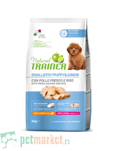 Trainer Natural: Hrana za štence malih rasa Mini Puppy&Junior 