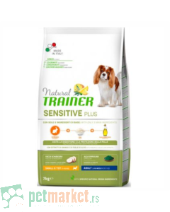 Trainer Natural: Hrana za odrasle pse malih rasa Sensi Plus Mini Adult, Zečetina