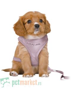 Trixie: Povodac i am za štence Puppy Soft Harness Lilac