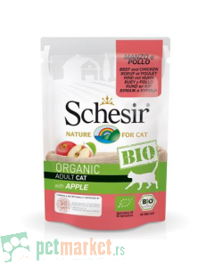 Schesir: Organski preliv za mačke Bio Organic, 85 gr