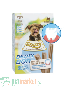 Stuzzy: Poslastica za higijenu zuba Denti Bon Box Medium/Maxy, 28 kom