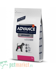 Advance Vet: Hrana za pse sa urinarnim problemima Urinary, 3 kg
