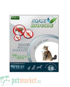 Max Biocide: Ogrlica za mačke protiv kožnih parazita 
